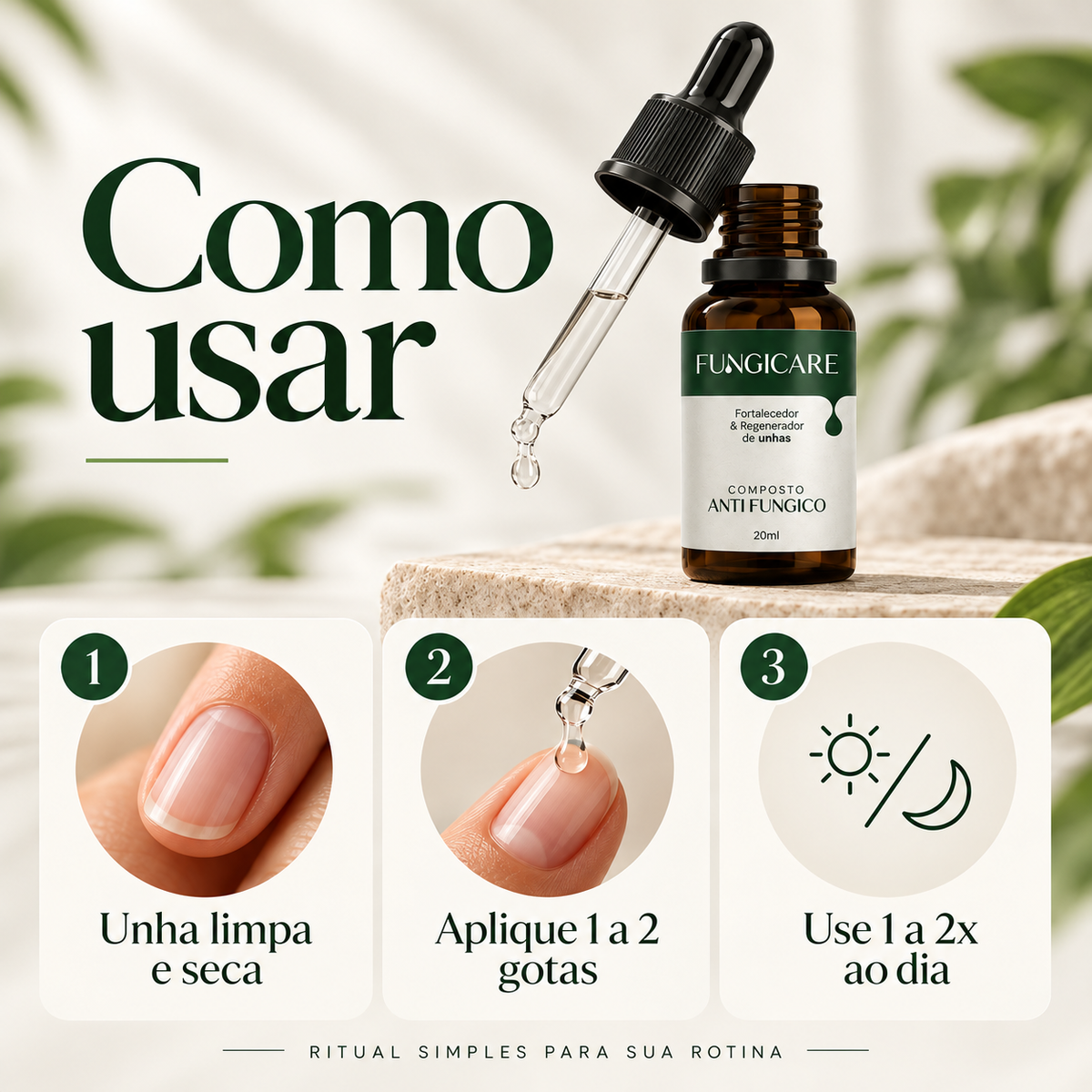 Fungicare - Óleo Pronto Para Fungos Pé 20ml - Botanicare