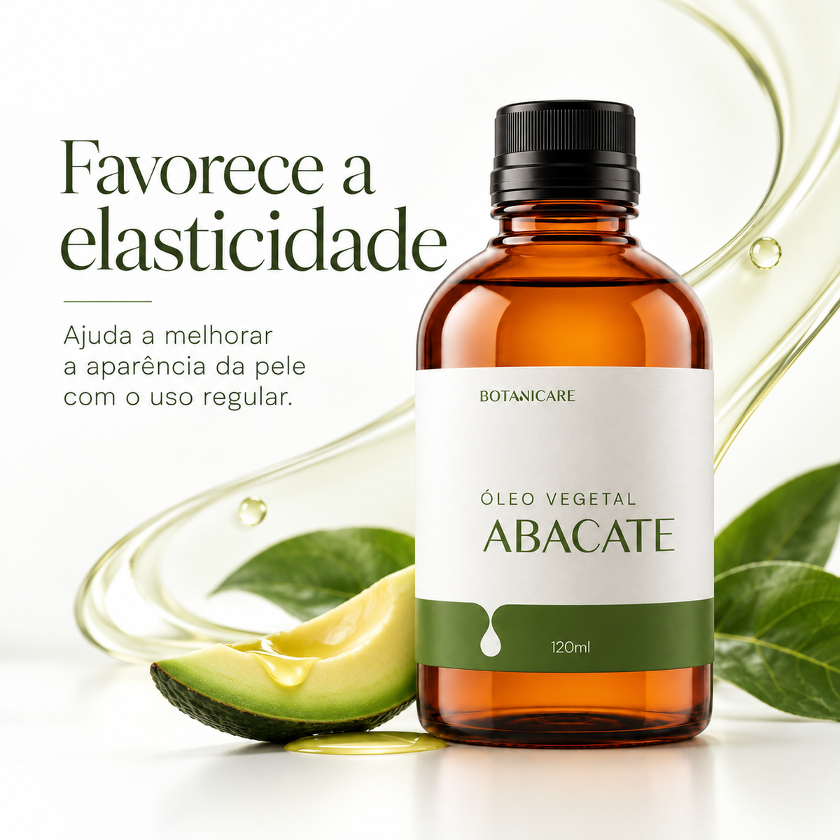 Óleo Vegetal de Abacate Botanicare – 100% Puro – 120 ml