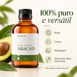 Óleo Vegetal de Abacate Botanicare – 100% Puro – 120 ml
